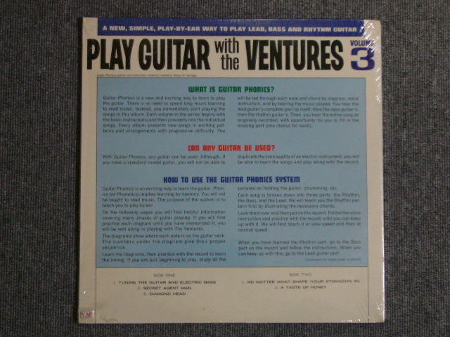 画像: PLAY GUITAR WITH THE VENTURES Volume 3 Sealed
