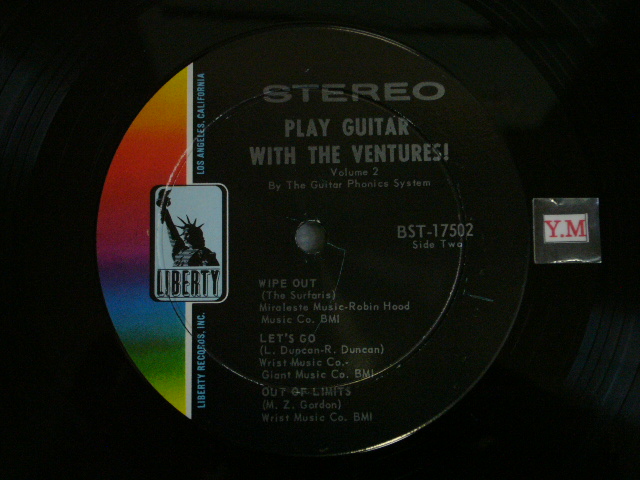 画像: PLAY GUITAR WITH THE VENTURES Volume 2 70s Liberty Label