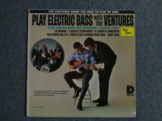 画像1: PLAY ELECTRIC BASS WITH THE VENTURES Volume 4 "D" Mark Label 