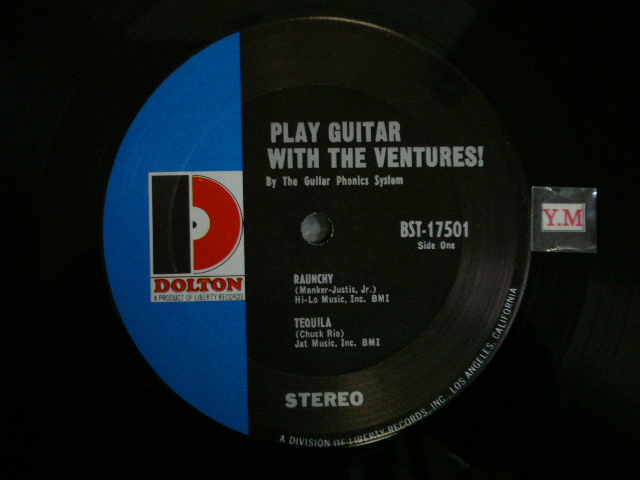 画像: PLAY GUITAR WITH THE VENTURES   "D" Mark Label  