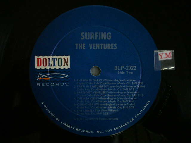 画像: “SURFING”　DARK BLUE W／SILVER PRINT LABEL 