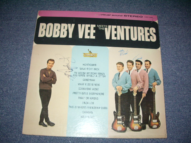 画像1: BOBBY VEE MEETS THE VENTURES( With BOBBY & NOKIE & MEL'S AUTOGRAPHED SIGNED ) 
