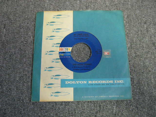 画像1: THE MOON STONES ( BOB BOGLE & DON WILSON WORKS of THE VENTURES ) - MY TRUE LOVE / LOVE CALL 1963 US ORIGINAL 7"45's Single  