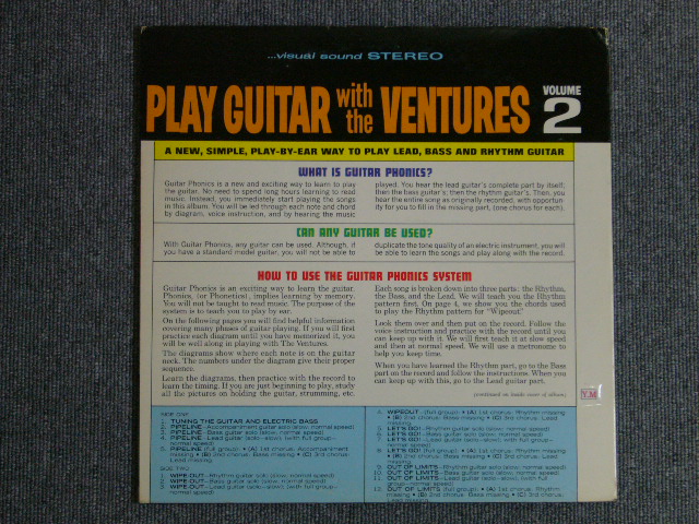 画像: PLAY GUITAR WITH THE VENTURES Volume 2 70s Liberty Label