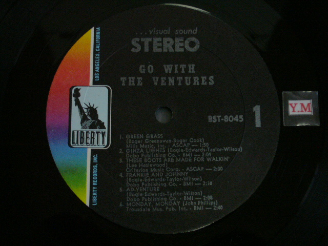 画像: GO WITH THE VENTURES 70s Liberty Label