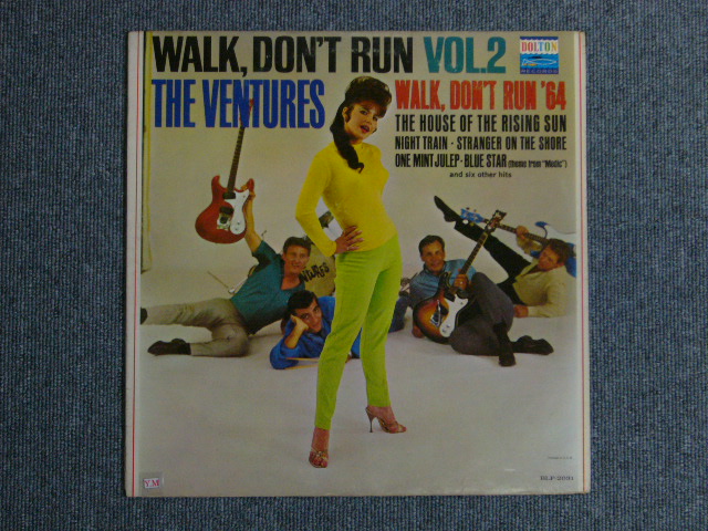 画像1: WALK, DON'T RUN VOL.2 (1st Jacket)Dark Blue With／Silver Print Label