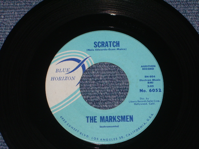 画像: THE MARKSMEN - NIGHT RUN / SCRATCHE US ORIGINAL PROMO Single With BLUE PRINTING on TITLE