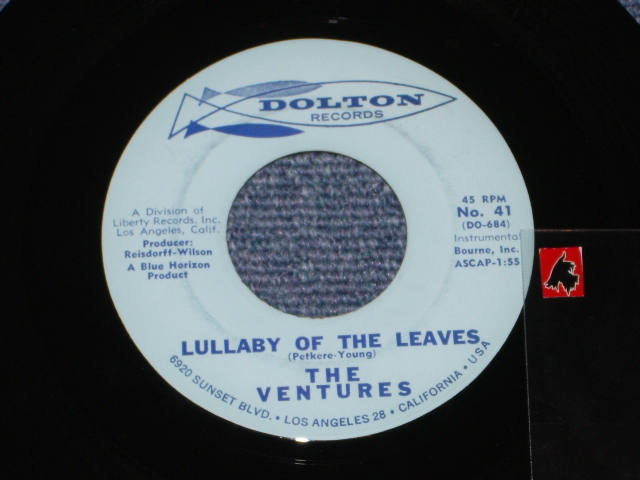 画像1:  LULLABY OF THE LEAVES / GINCHY  Glossy  Light Blue Label 