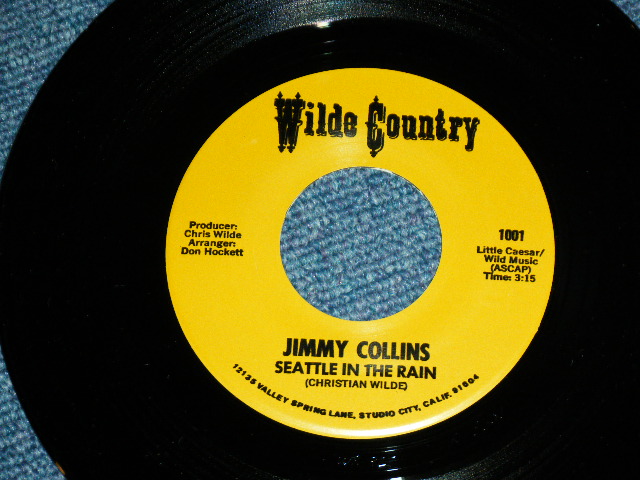 画像: JIMMY COLLINS ( Song made by CHRISTIAN WILDE FRIEND of THE VENTURES ) - SEATTLE IN THE RAIN / SEATTLE IN THE RAIN     1969 US ORIGINAL 7"SINGLE 