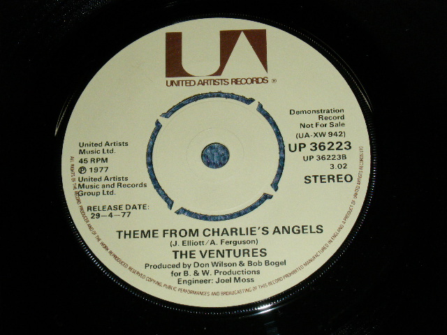 画像: THEME FROM STARSKY & HUTCH  / THEME FROM CHARLIE'S ANGEL  UK PRESSINGS PROMO 