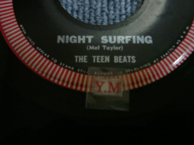 画像: THE TEEN BEATS(COMPOSER by MEL TAYLOR of The VENTURES ) -NIGHT SURFING / CLAIR DE LUNE ROCK