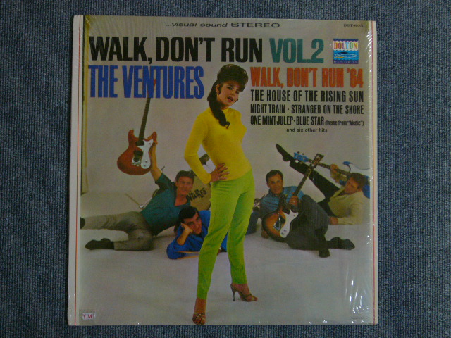 画像1: WALK, DON'T RUN VOL.2 (1st Jacket)Dark Blue With／Silver Print Label 