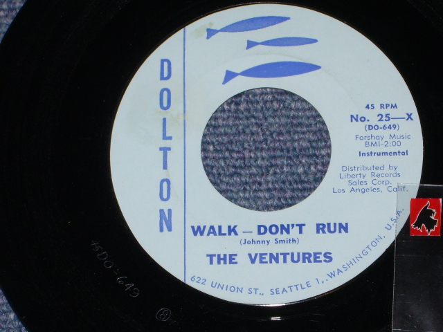 画像1: WALK-DON'T RUN / THE McCOY     LIGHT BLUE LABEL 