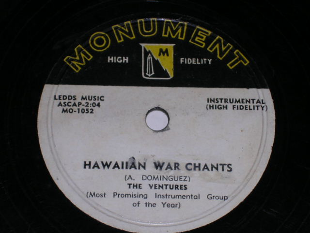 画像: WAILIN / HAWAIIAN WAR CHANTS - PHILLIPPINESORIGINAL 78rpm SP 