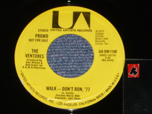 画像1: WALK DON'T RUN '77 / WALK DON'T RUN '77   Promo Only Same Flip Mono/Stereo & YELLOW/WHITE VERSION Label 