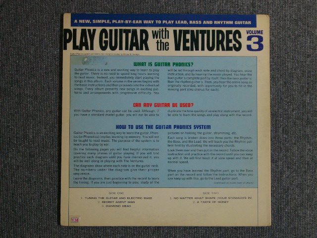 画像: PLAY GUITAR WITH THE VENTURES Volume 3 "D" Mark Label 
