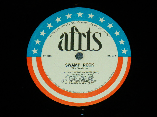 画像1: THE VENTURES SIDE :  SWAMP ROCK / Another Side :  CHET ATKINS - SOLID GOLD '69    US ARMED  FORCE RADIO SHOW   
