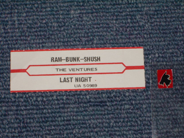 画像1:  LAST NIGHT / RAM-BUNK-SHUSH   JukeBox Stripe 