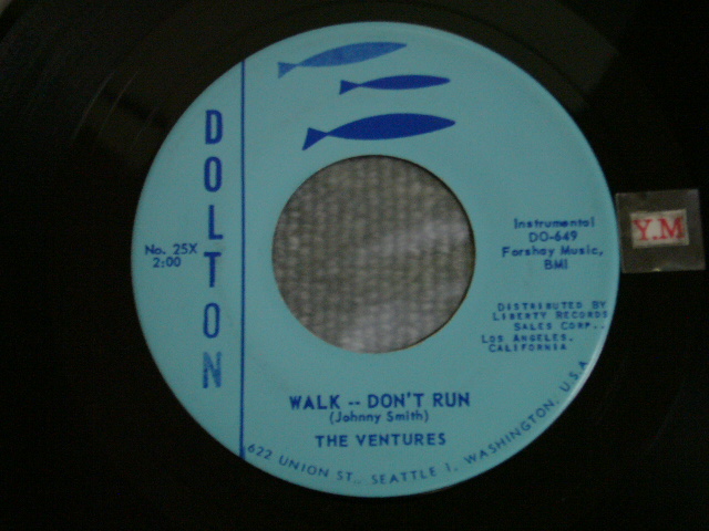 画像1: WALK-DON'T RUN / THE McCOY LIGHT BLUE LABEL 