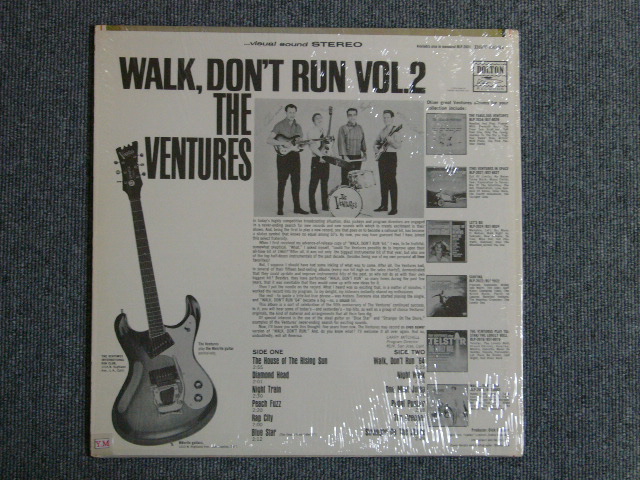 画像: WALK, DON'T RUN VOL.2 (1st Jacket)Dark Blue With／Silver Print Label 