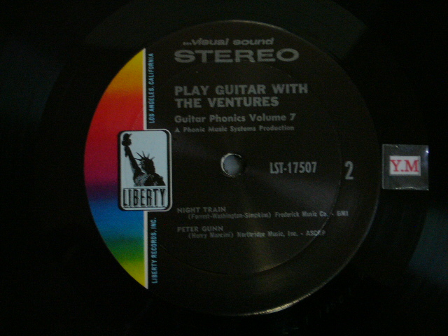 画像: PLAY GUITAR WITH THE VENTURES GUITAR PHONICS・Volume 7 Liberty Label 