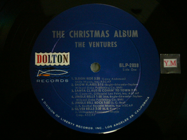 画像: THE CHRISTMAS ALBUM Dark Blue With／Silver Print Label