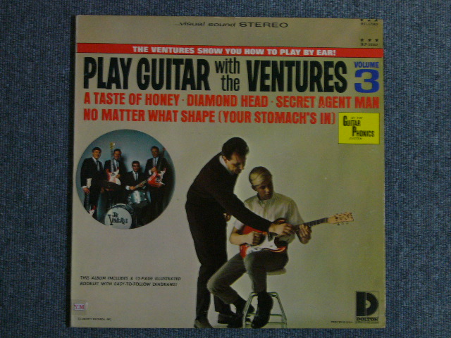 画像1: PLAY GUITAR WITH THE VENTURES Volume 3 "D" Mark Label 