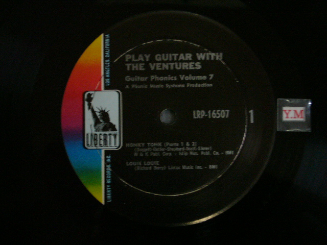 画像: PLAY GUITAR WITH THE VENTURES GUITAR PHONICS・Volume 7 Liberty Label 
