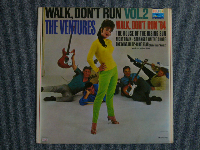 画像1: WALK, DON'T RUN VOL.2 (1st Jacket)Dark Blue With／Silver Print Label 
