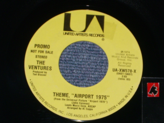 画像: THEME, "AIRPORT 1975" / THEME, "AIRPORT 1975"  Promo Only Same Flip Mono Stereo YELLOW & WHITE Label