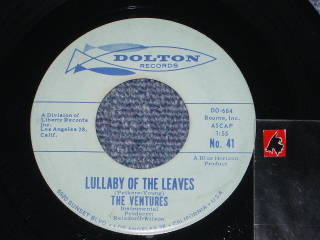 画像1:  LULLABY OF THE LEAVES / GINCHY   Light Blue Label  With HORIZON LINE